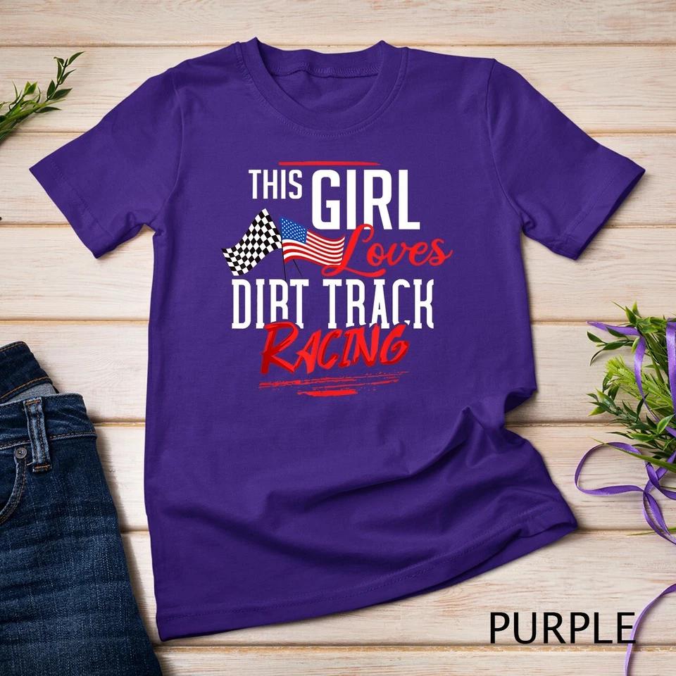 Dirt Track Racing Gift Sprint Car Racing T-Shirt Unisex T-shirt 11 S