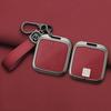 Zinc Alloy Leather Car Smart Remote Key Cover Zeekr 001 007 009 Zeekr X Nfc Truck Key Case Keychain Accessories