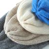 Women's Cashmere Hat Qinghe Cashmere 30% Cashmere 70% Wool Women's Autumn and Winter Cashmere Headscarf Soft and Warm