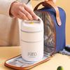 Stackable 1Pcs Vacuum Reusable Thermal Insulated Lunch Box Lunch Bag Food Warmer Thermos Containers