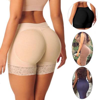 Womens Padded Shorts Bum Push Up Panties Body Shaper Booty Lifter Hip Enhancer Underwear Safety Pant