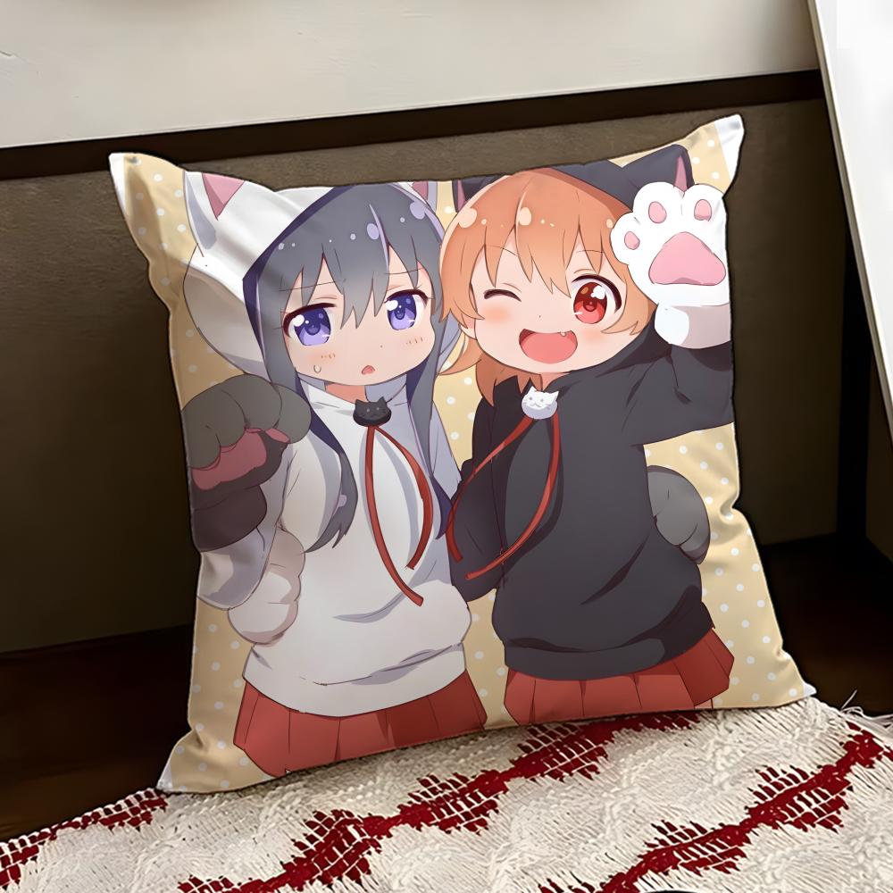 Anime Cute WWataten Cushion Cover Reversible Soft Durable Pillow Cover Home  Car MultiScene Use for Daily Comfort