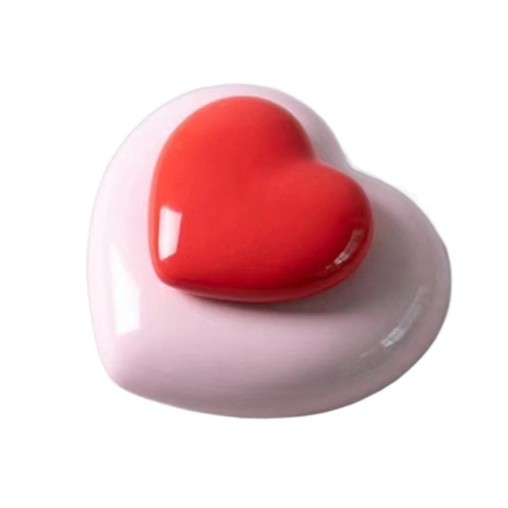 

Heart Shaped Tea Container Mini Sealed Jar Desktop Ornament Pet Hair Collection Jar Pill Style 4