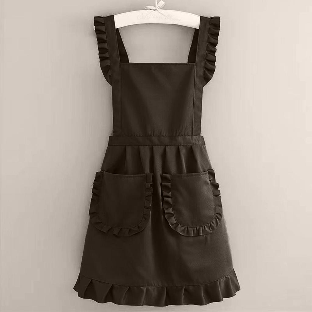 Household Apron, Kitchen Cooking Apron, Pocket Apron