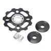 Bike Rear Derailleur Pulley 11T Ceramic Bearings CNC Aluminum Alloy Bike Guide Wheel for 8 9 10 11 Speed Derailleur