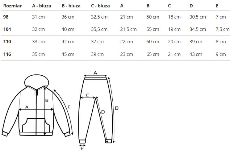 Picola Kids - Children' Tracksuit Set - 3397 Gray 98