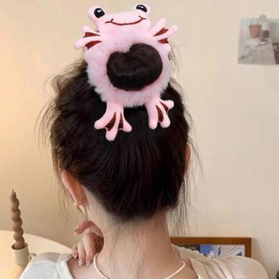 Yousheng Girl Hair Rope Cartoon Frog Cat Duck Shape High Elasticity Hair Tie Versatile Colorful Hair Accessories