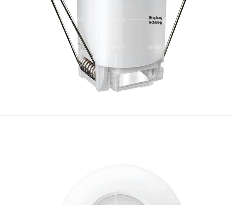 Compact Recessed Ceiling Infrared Motion Sensor Smart Dimmable Light Switch PIR