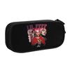 Kawaii Rapper Lil Peep Swedish American  Pencil Case for Boys Girls  Large Storage Pen Box Bag Stationery