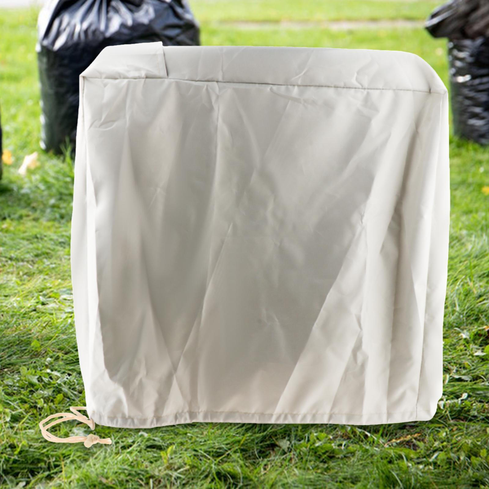 

Выдвижной садовый шланговый барабан Чехол Защитные аксессуары Пылезащитный Защитный Водный бежевый