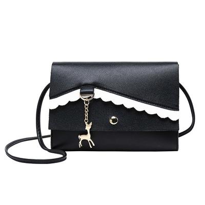 Summer Women's Bag One-shoulder Diagonal Rope Hit Color Lady Fawn Lace Change Small Square Bag