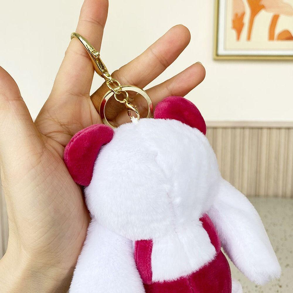 Keyring Keychain Bunny Plush Keychain Plush Keyring Bunny Plush Doll ...