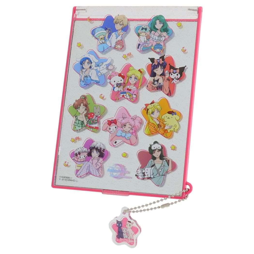 

Ensky [Pretty Guardian Sailor Moon] Серия x Персонажи Sanrio Подставка Зеркало с Шармом Приблизительно. 143 x 102 x 6 мм PS Стекло Акрил