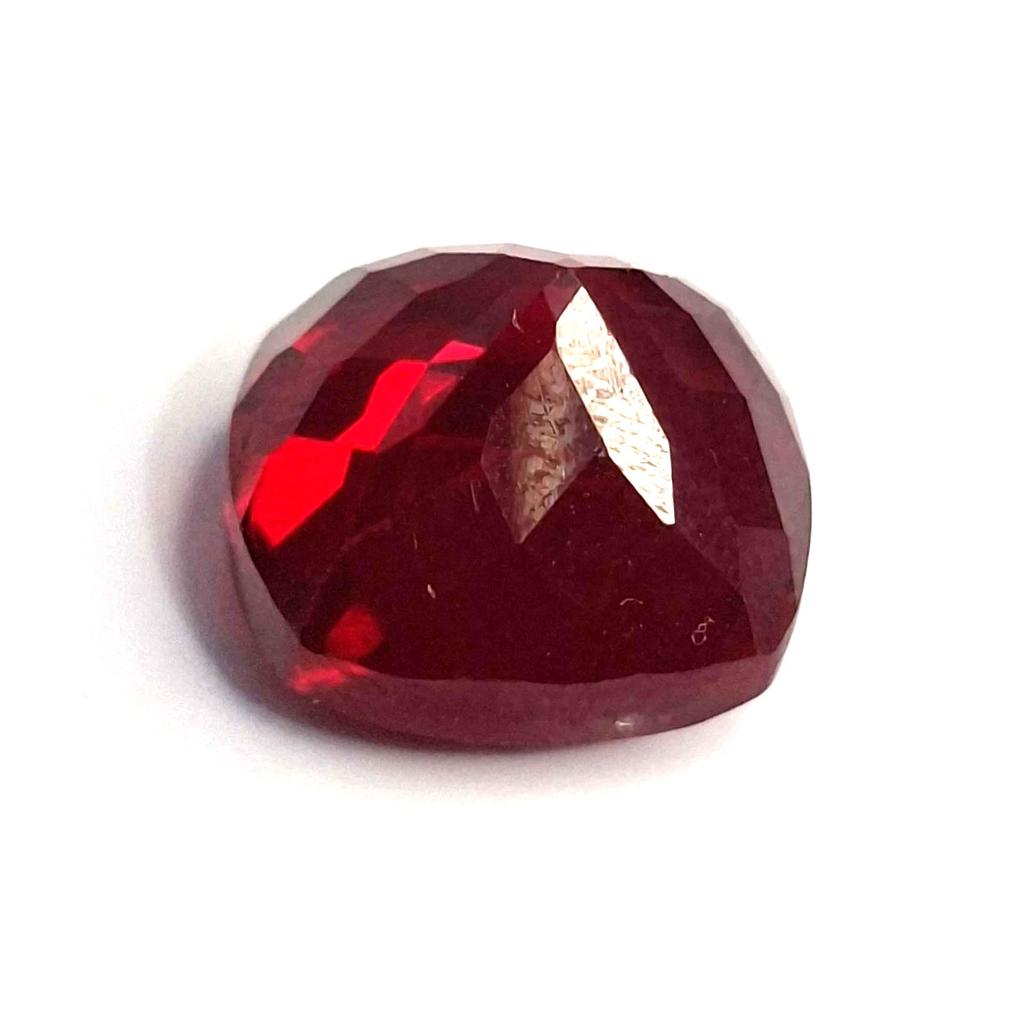 Red Ruby Mozambique Natural 10-12 Ct Cushion Cut Stunning Certified Gemstone