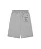 ESCAPEFROM E Star Hotfix Detail Bermuda Sweatpants Gray