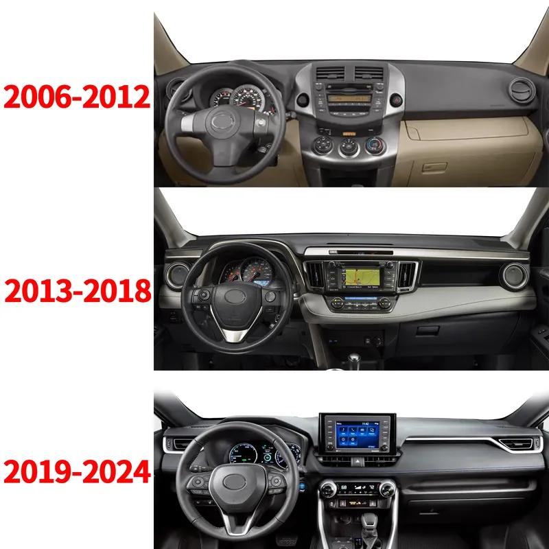 Fit for Toyota RAV4 2006 2007 2008 2009 2010-2024 Car Dashmat Accessories Dashboard Cover Pad DashMat Sunshade Protective Carpet
