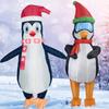Penguin Show Inflatable Costume Halloween Creative Dress Up Costume Props Christmas Penguin Inflatable
