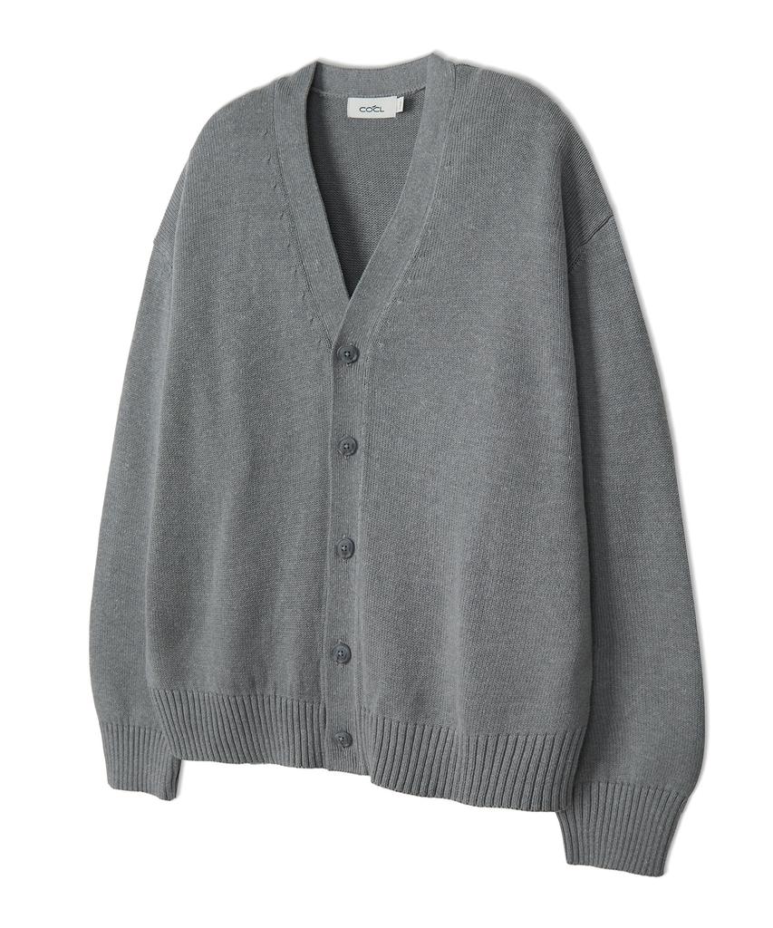 Costume O’Clock [Renewal Ver.] Soft Basic V-Neck Cardigan Navy Cooscd001Navy