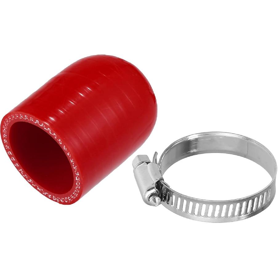 Reinforced Silicone Coolant Cap Kit, 0.71" ID Turbo Bypass Valve Cap Universal for Car Vacuum Throttle Body Water Port Fix Leak High Temperature