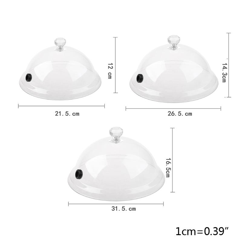 Smoking Cloche Dome Covers for Plates Bowls and Glasses Smoker Guns Smoking Infuser Smoke Guns for Special Accessories Drop Ship