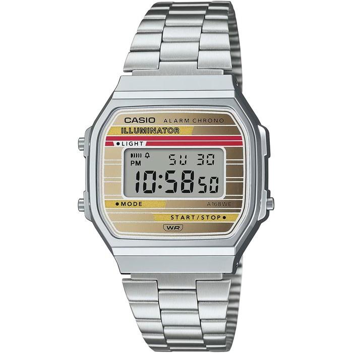 Casio Heritage Colors A168WEHA-9A Digital Watch - Silver