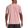 Under Armour Logo Print Short Sleeve T-Shirt Men Tops Pink 1370338-676