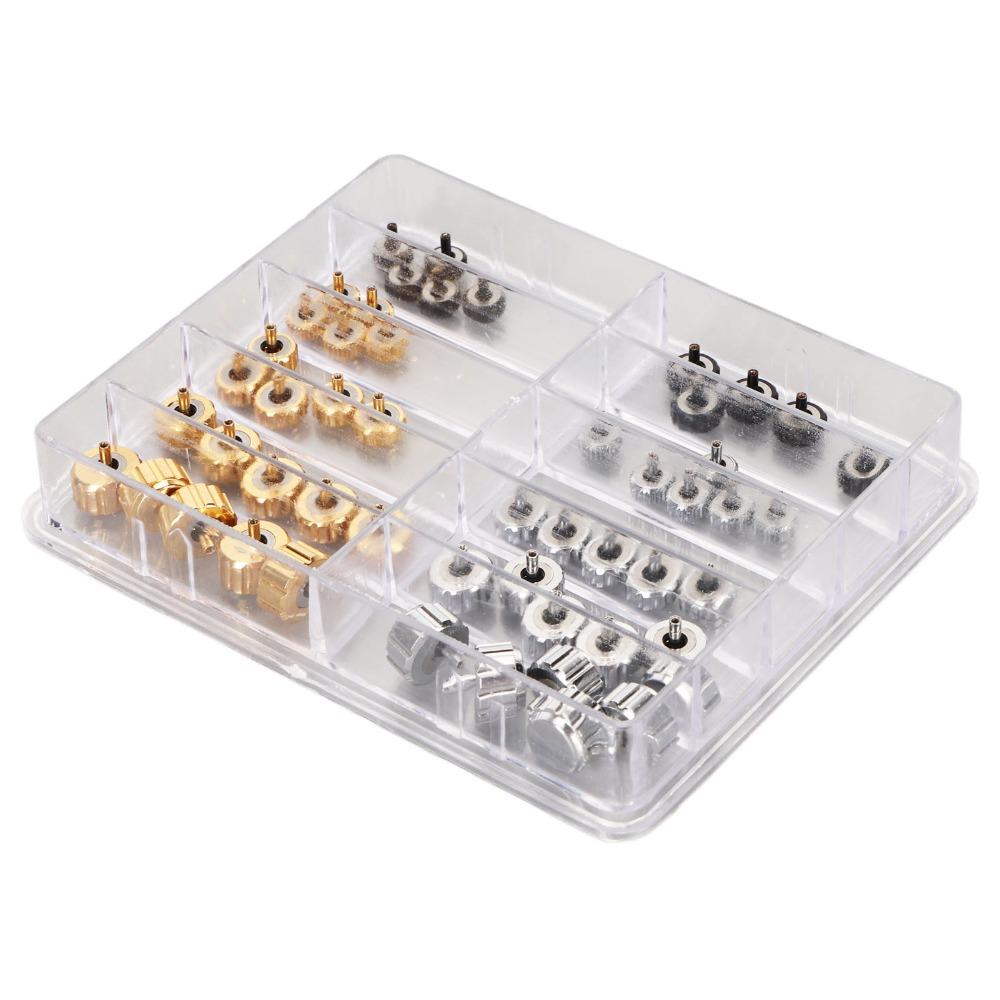 Copper Replacement Watch Crowns 9*5cm Watch Repairing Crowns Kit  DIY Watch Restoration