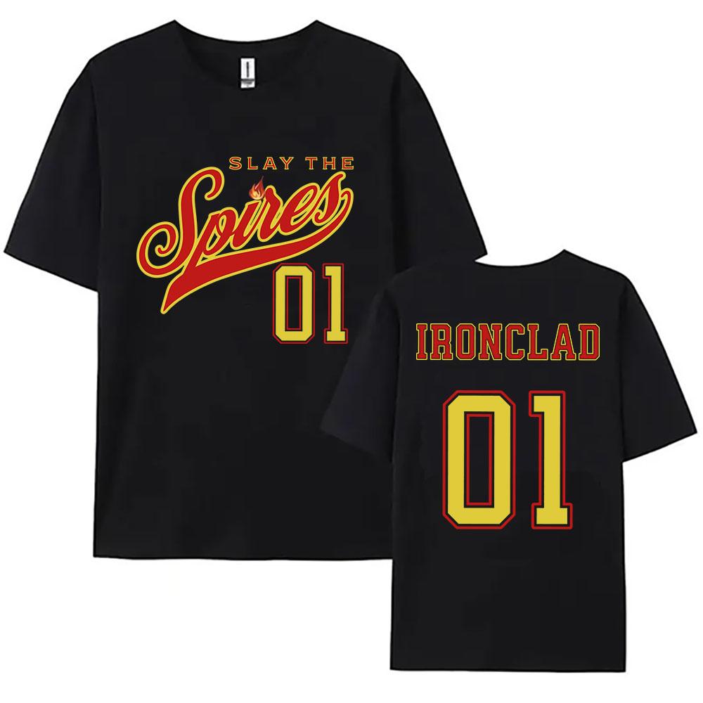 

Slay The Spire 2 Ironclad Character Tee Graphic Print Unisex T Shirt Game Design Fashion T-shirt Merch XXL