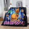 Scooby Doo Flannel Blanket Soft Warm All-Season Throw, Design for Camping, Car Travel, Hiking Sofa, Bed, Office Perfect Gift for Parties