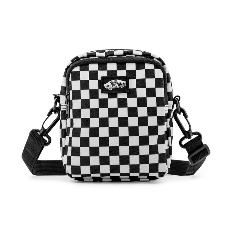 

Vans Polyester Shoulder Bag Crossbody Bag Regular Unisex Black White Vans VN0A7RWR56M черный белый