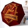 1pc Gryffindor, Hogwarts Automatic Folding Umbrella - Sturdy 8-Rib Polyester Canopy,Sun-Defying Travel Companion Yy251023159