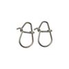 Fishing Accessories Stainless Steel 0.6mm Fish Hook Pins Safety Snaps Fast Clip Lock Lure Connector