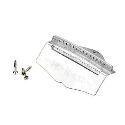 14 Strings Metal Mandolin Tailpiece with Mounting Screws Replacement Parts