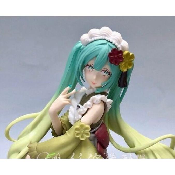 

Vocaloid Hatsune Зеленый чай Мику Пробка для японской лапши Фигурка в коробке 14 см, Великобритания