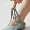 Chaussures de Danse Mode Femme Adulte Semelle Souple Suède Assemblé Laisse Entrer l'Air Chaussures de Danse Légères et Ne Fatiguant Pas Baskets de Danse