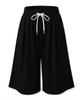 Grandiosity [Gym Wear] Super Wide Bermuda Sweatpants (2 Colors)