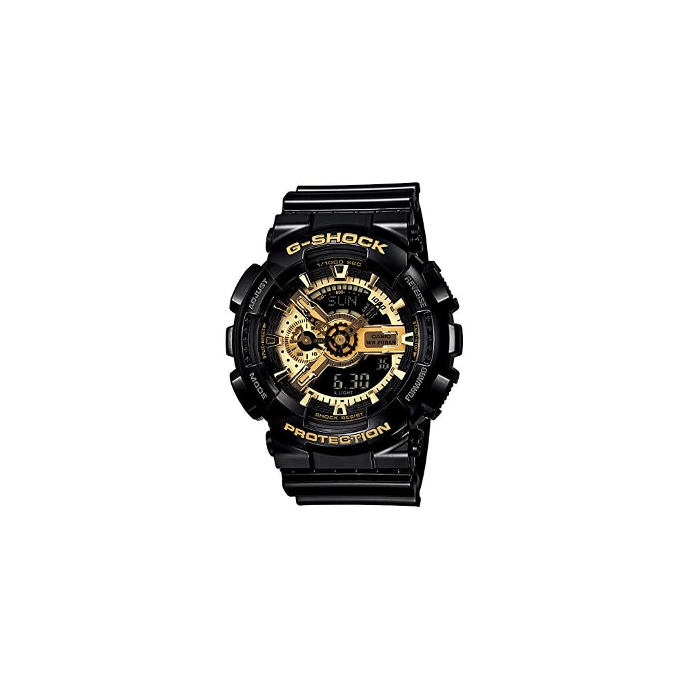 Casio G-Shock GA-110GB-1AJF Men's Watch Black Resin Case Water Resistant 200m