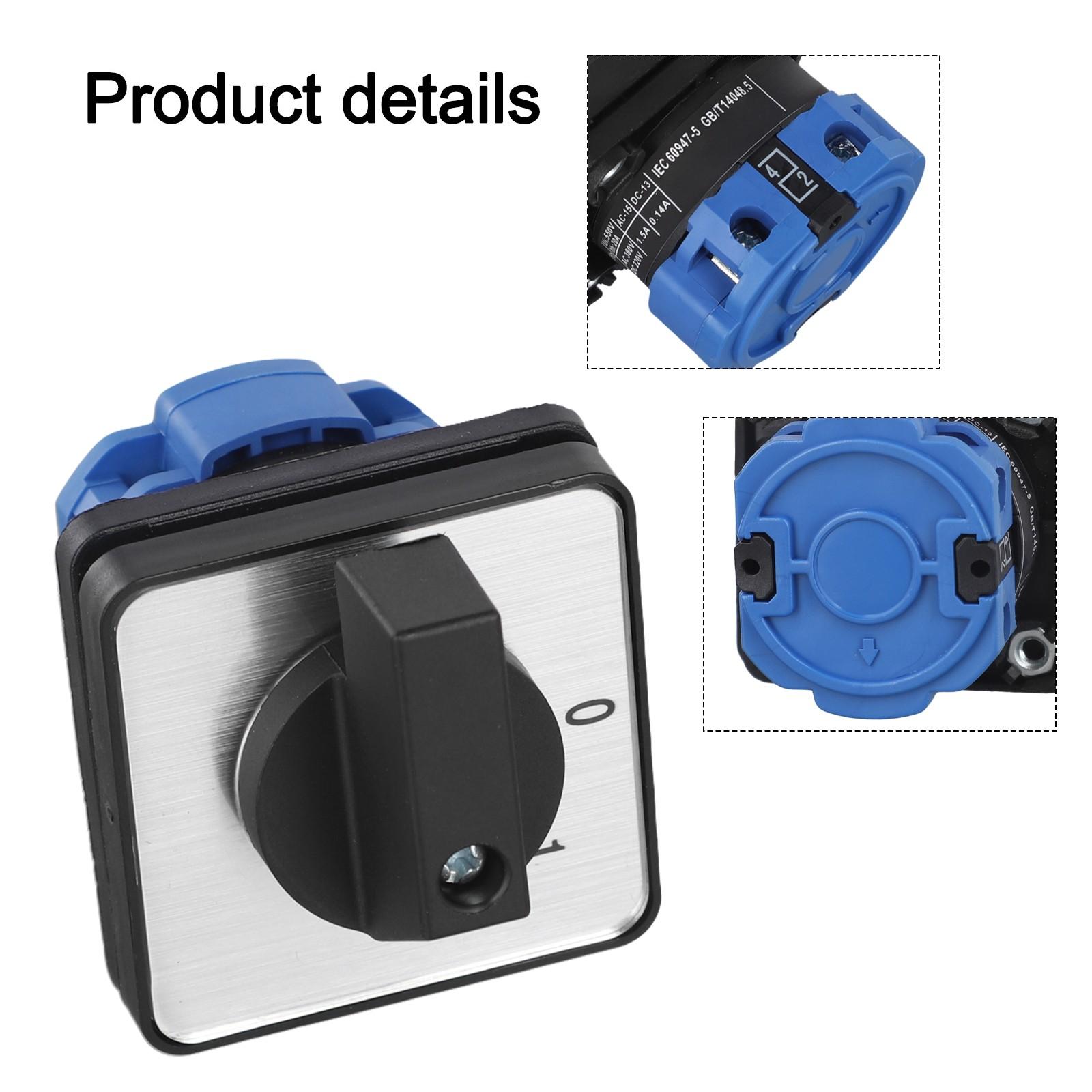 

Circuit Control Changeover Switch with Reliable Construction for LW2620