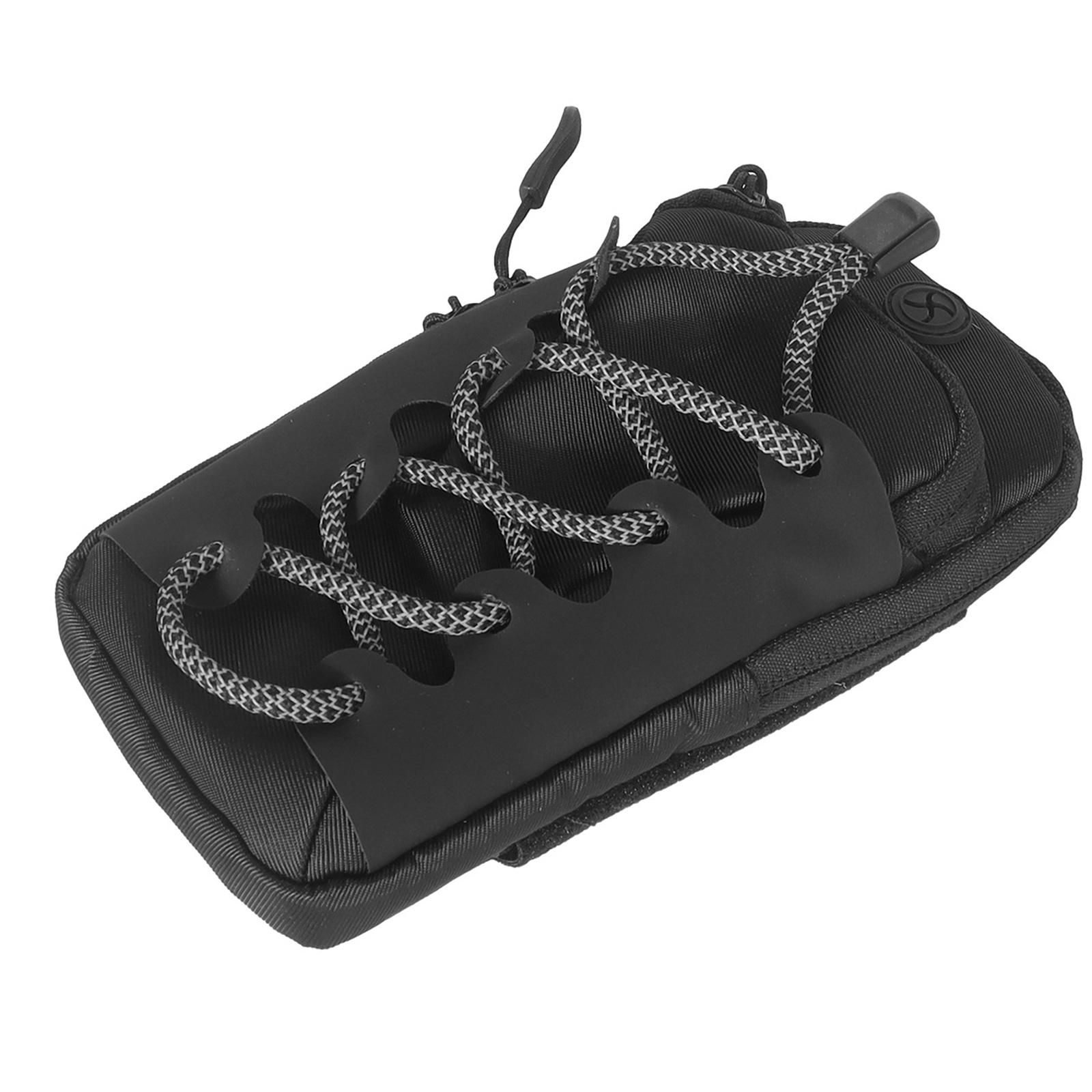 

Oversized Reflective Storage Pouch With Quick Release Straps Perfect For Adventure Motorcycles Long Distance Travel