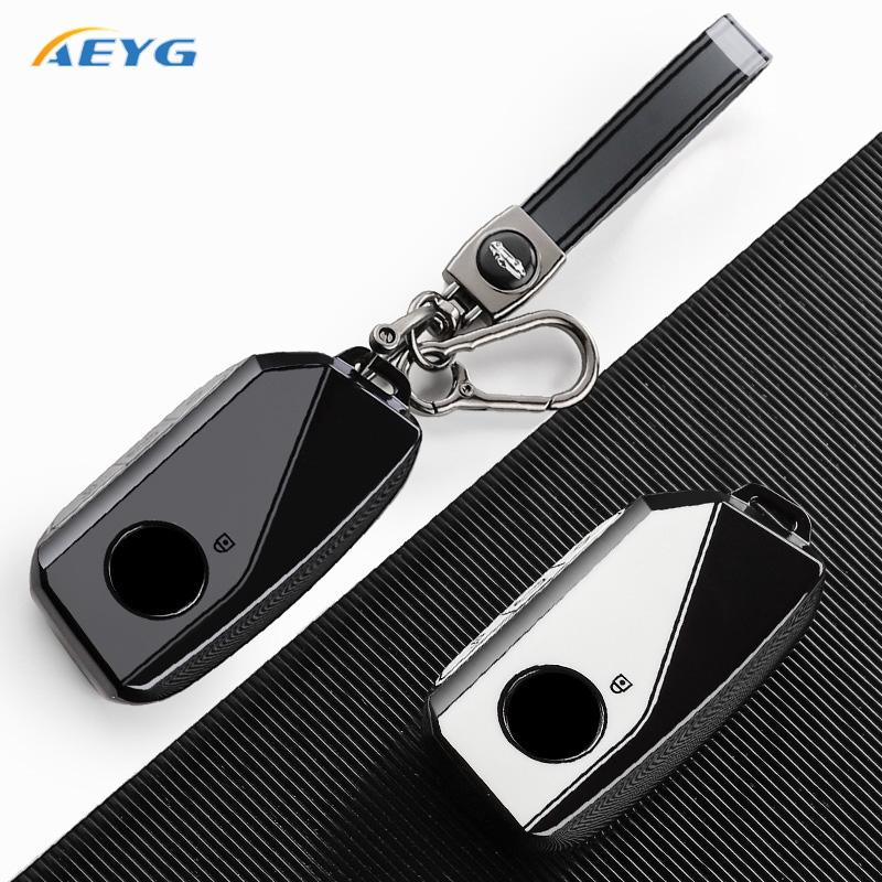 Fashion Car Key Case Cover Shell Fob For Bmw G07 X7 Lci U11 X1 G70 7 Series G09 Xm F98 X4M Lci G18 X5 G81 M3 I20 Ix Keychain
