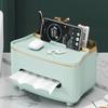 Nordic Style Tissue Box Napkin Mobile Phone Holder Remote Control Storage Desk Organizer Office Multifunctional Sundries Storage