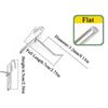 5-25cm Screen Hooks Supermarket Stainless Steel Wire Mesh Hanging Hooks 3.2mm Thickness Store Organizer For Screen Grid