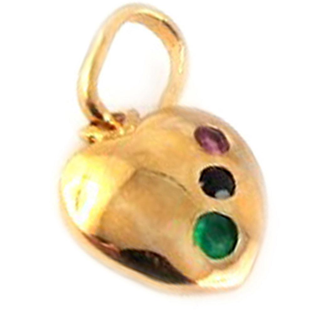 Les Trésors De Lily [D9525] - Anhänger Vergoldet 'Love Etc. . . '