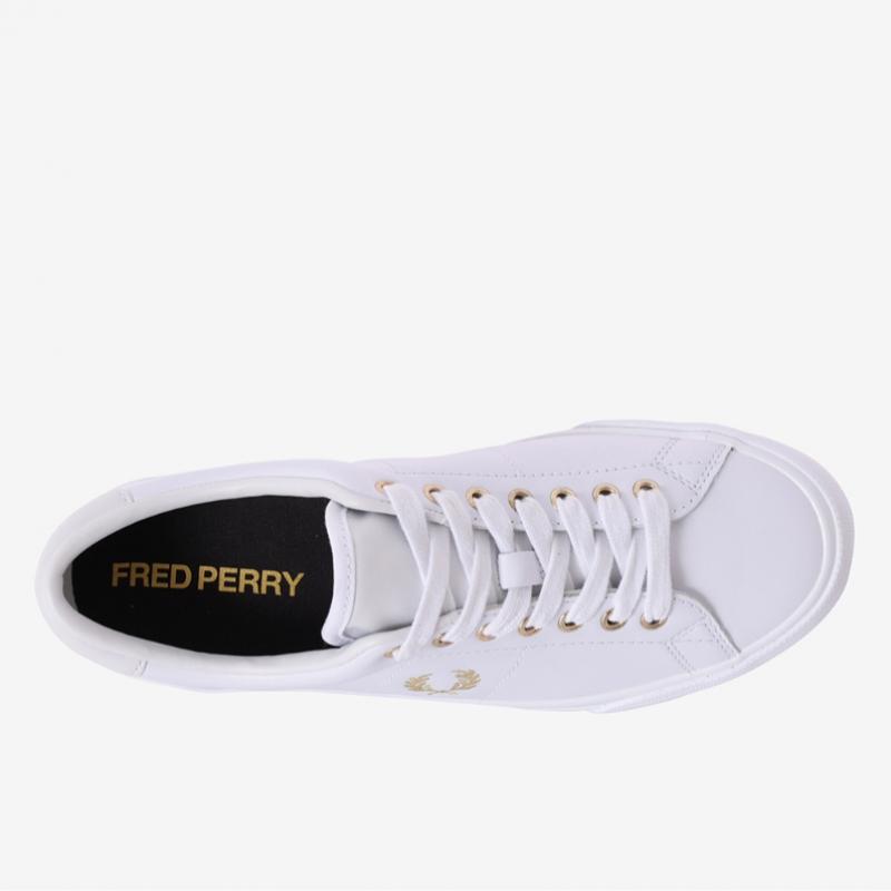 Fred Perry Unisex Leather Shoes Underspin Sfpu2314343 200