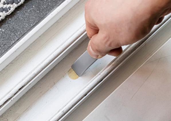 13.5*8.8Cm Cleaning Brush Specially for Blinds Sliding Door Window Track Groove Dust Removal Household Slot Stain Cleaning Tool