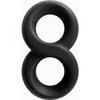 Anillo - Renegade - INFINITY RING - Silicone - Black - Adult