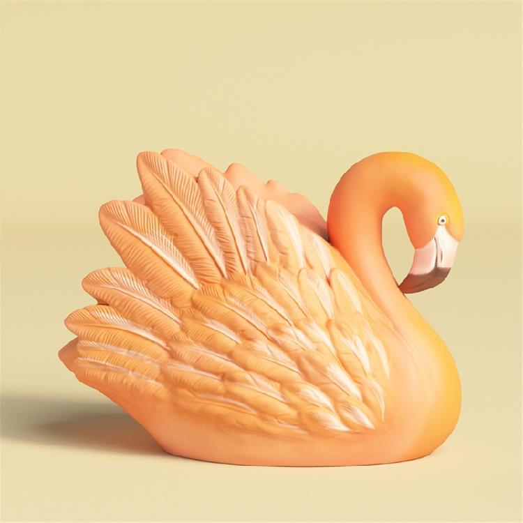 Flamingo Figur Silikonformen Gips Silikonformen für Kerzen Seifenherstellung Fondant Silikonform Epoxidharz Formen