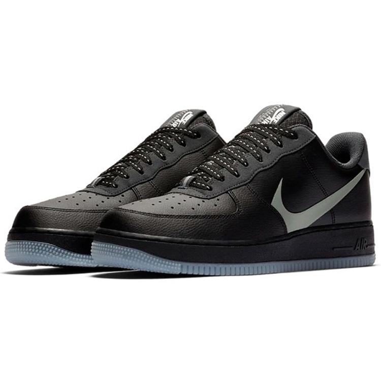 New Nike Air Force 1 LV8 3 'Black Silver Lilac' GS CD7409-001