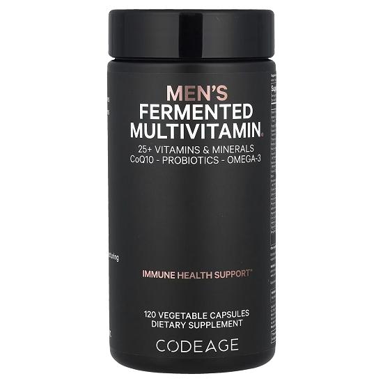 

Men S Fermented Multivitamin, 120 Vegetable Capsules