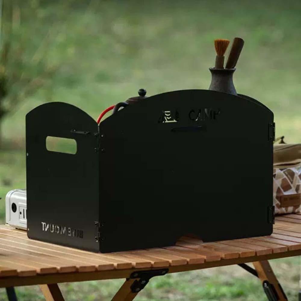 Compact Stove Wind Shield Windproof Cooker Wind Protection Tea Stove Cookware Windshield  Travel